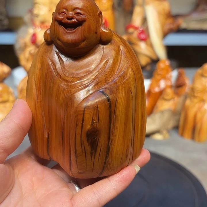 飞***柏木太行崖柏弥勒佛