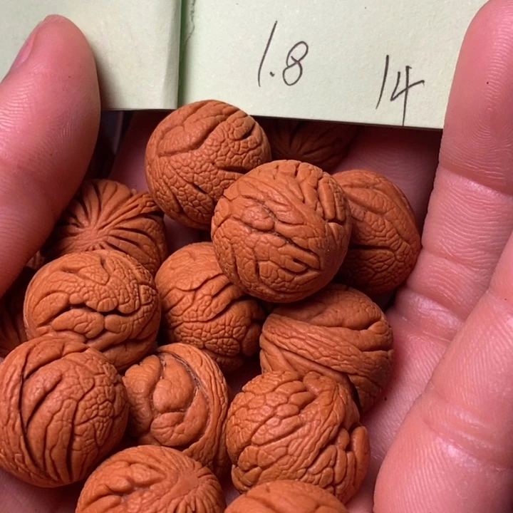 吊坠桃核陕西秦岭山桃核