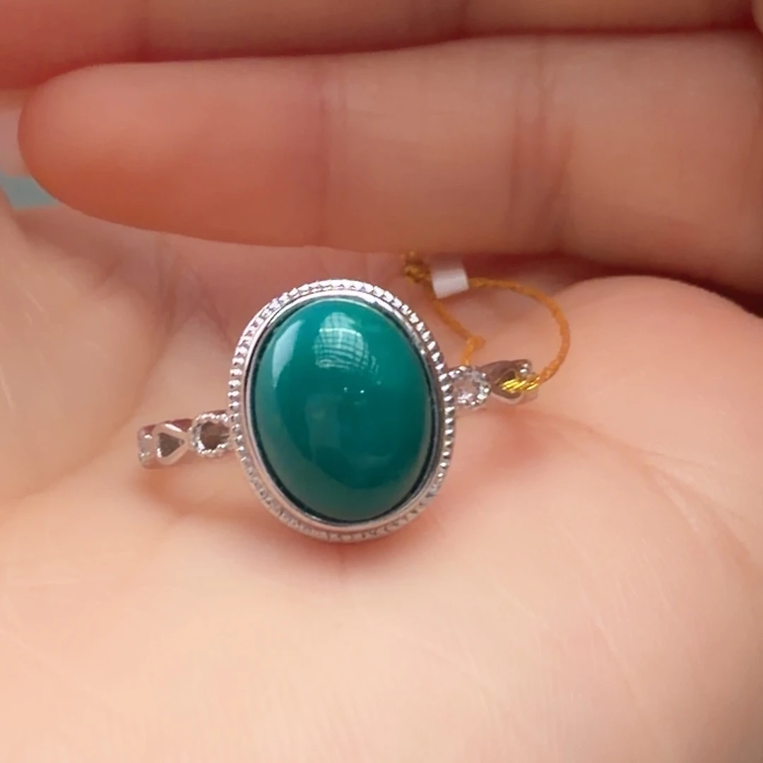 绿松石未镶嵌戒指