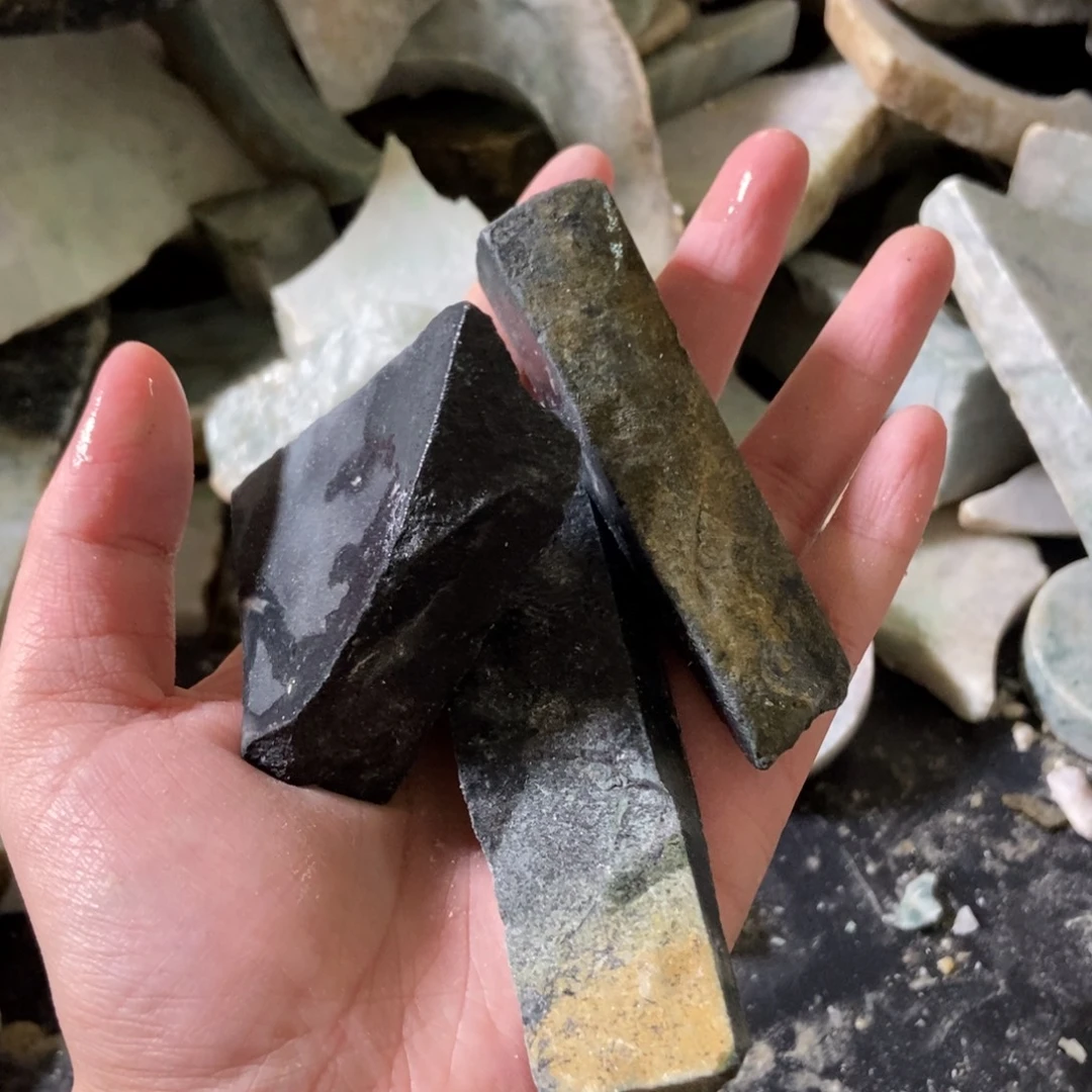 好***呀翡翠未镶嵌把件天然翡翠