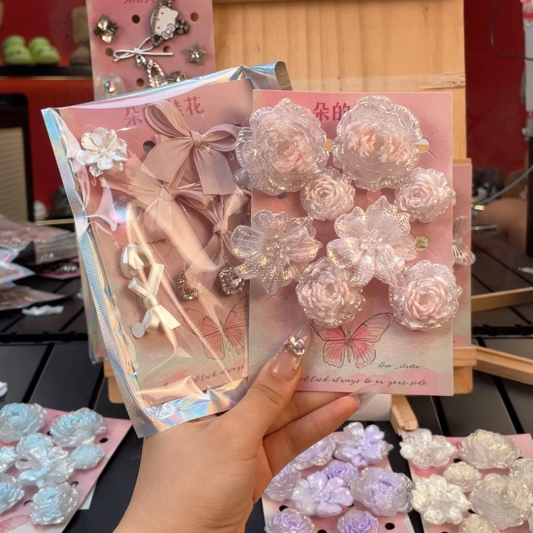 两套洞洞鞋鞋花孤品no退！228