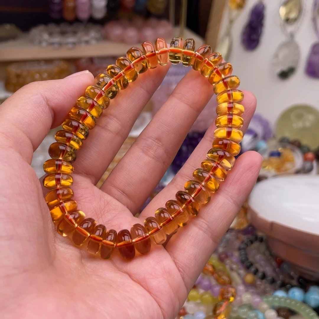 圆****水晶手链未镶嵌天然