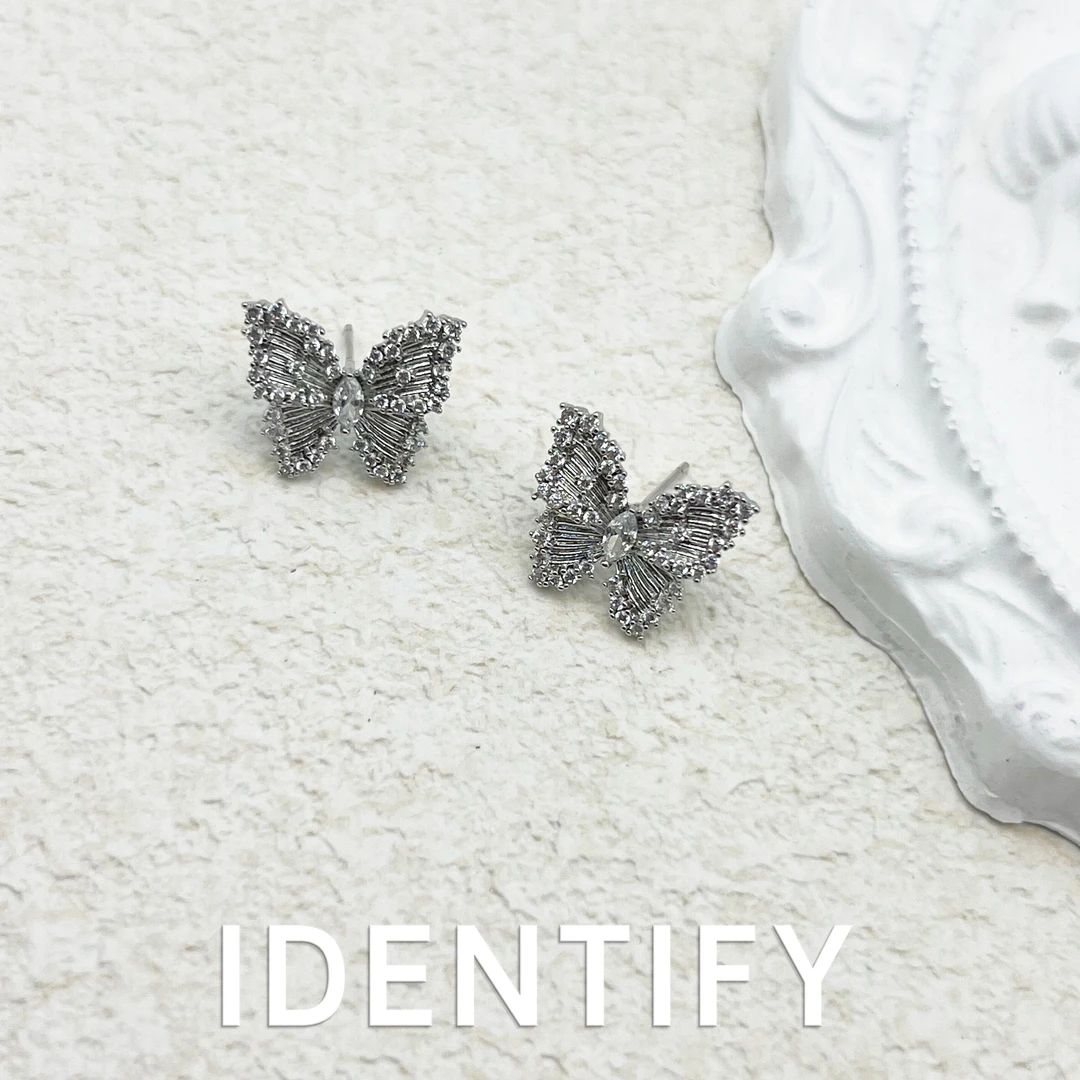 铜合金耳饰 设计款优雅时尚气质百搭轻奢耳饰~BS174