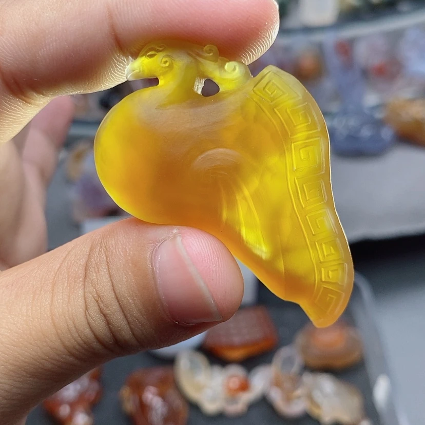 【闪购商品】未镶嵌吊坠定制玛瑙