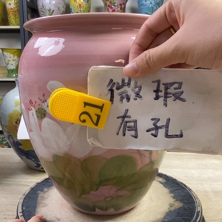 景德镇高温陶瓷花盆