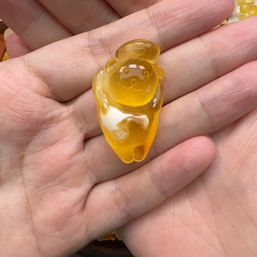 蜜蜡未镶嵌裸石蜜蜡