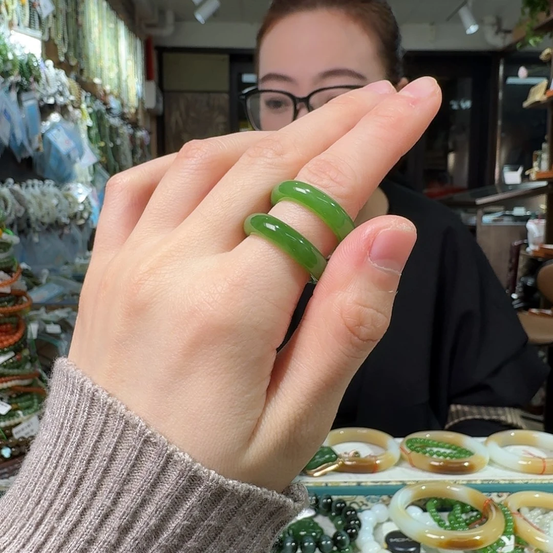 和田玉未镶嵌手链15圈拍一发一多样性发货