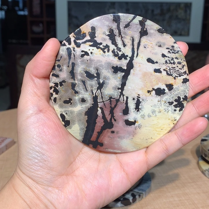 广西国画石摆件，观赏收藏