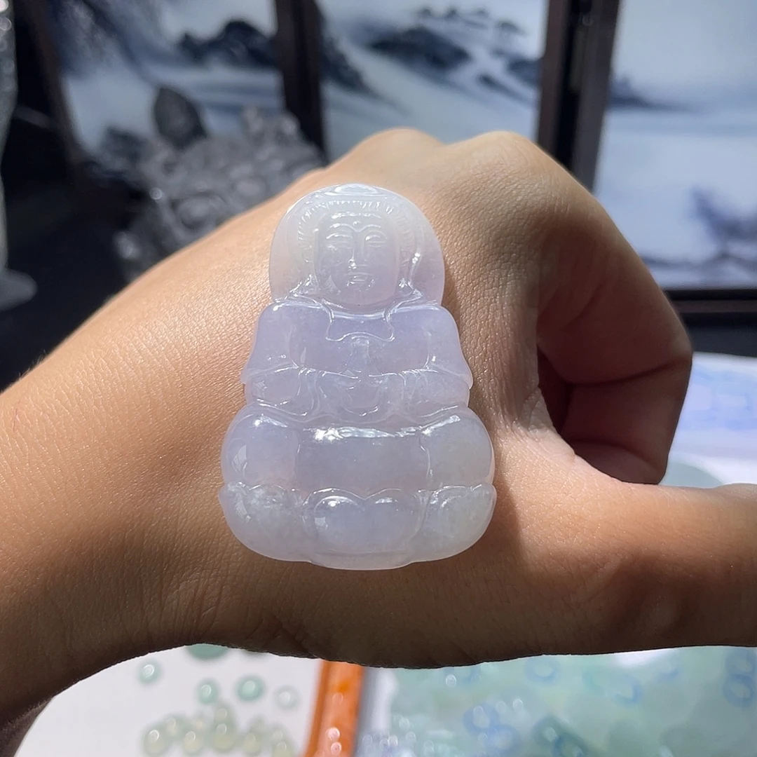 定制翡翠未镶嵌观音