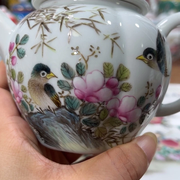 景德镇陶瓷茶具主人杯茶壶