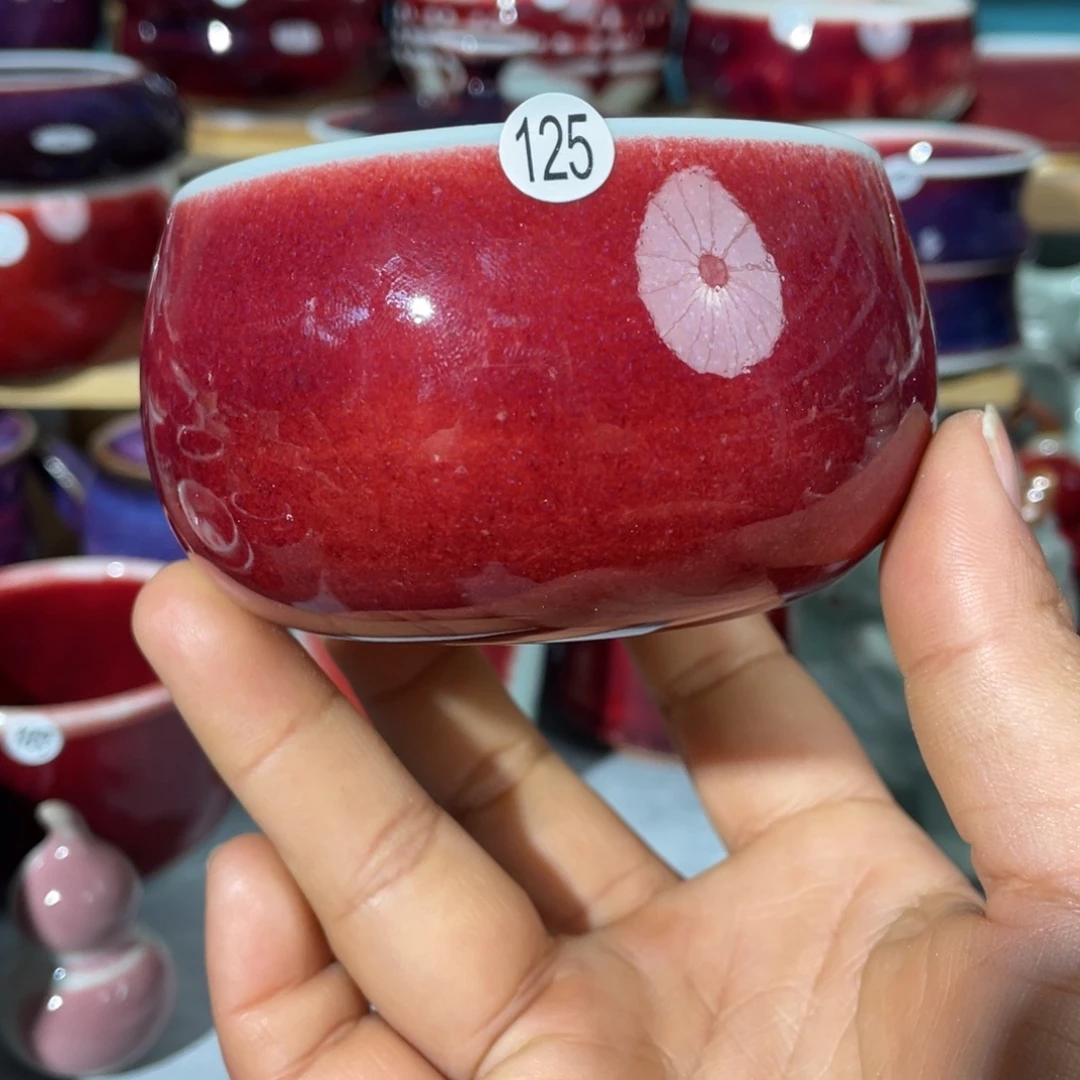 瓷片纯手工制作……微微瑕