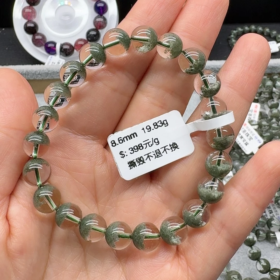 水晶手链未镶嵌天然水晶