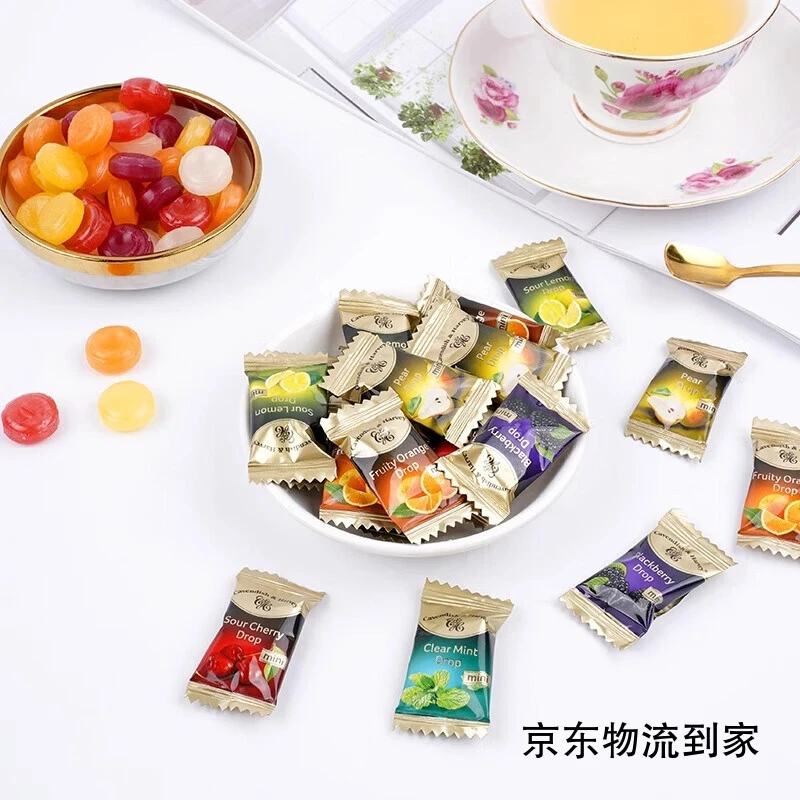 嘉云（CavendishHarvey）混合水果糖约100颗独立小包德国进口女生儿童零食办公室硬糖