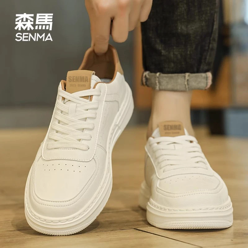 SENMA/森马夏季男鞋板鞋休闲百搭潮流低帮运动小白鞋男款高档潮鞋