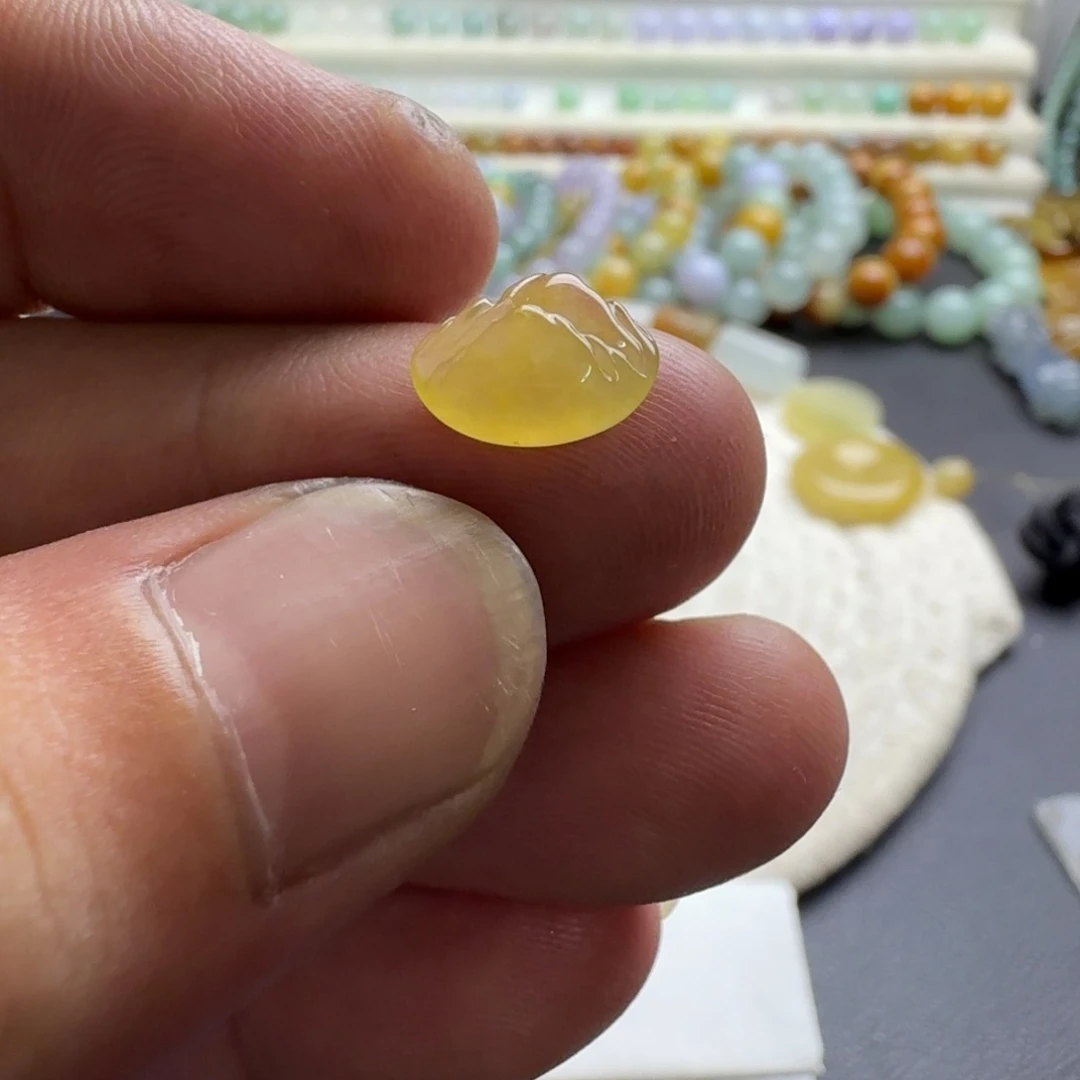 千***月未镶嵌手链翡翠山峰