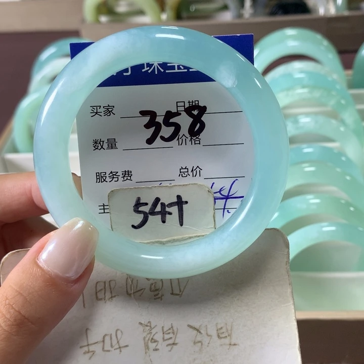 未镶嵌蛇纹石玉手镯358