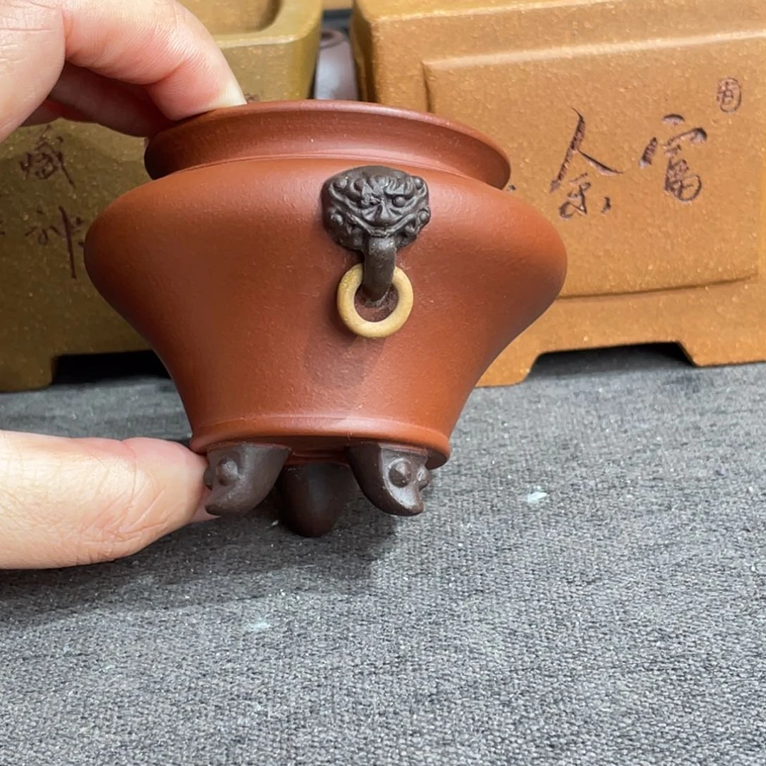 紫砂茶案老***1紫红色或