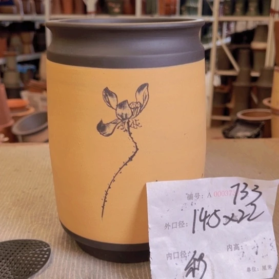 紫砂花盆紫紫砂盆