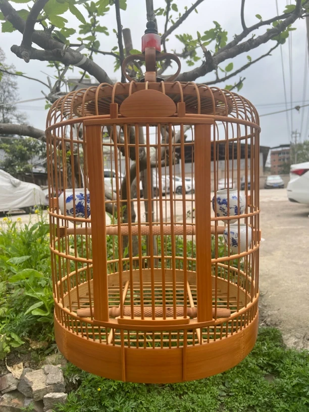 鸟笼直径34泡油款，一丝到底，全部留青。