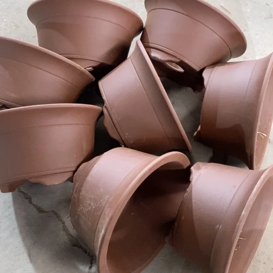 紫砂花盆100-8。18-9.5