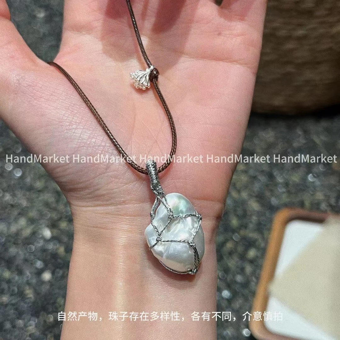 吊坠925银 【炫彩大巴抽拉毛衣链】时尚百搭简约毛衣坠链1115