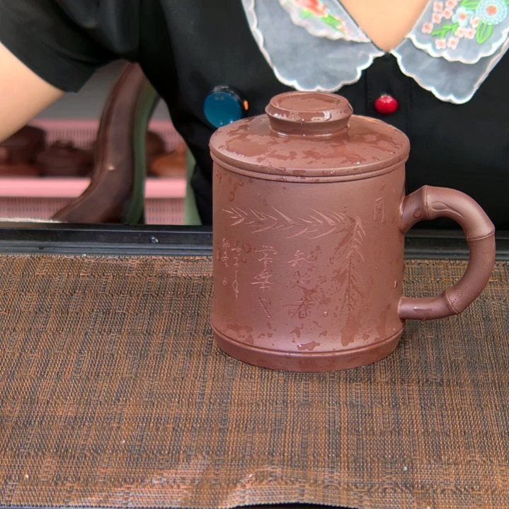 茶杯紫砂高货放漏