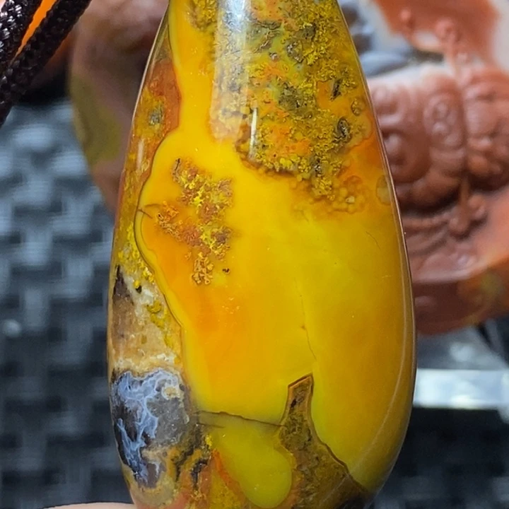 玛瑙/玉髓颈饰未镶嵌涛****项