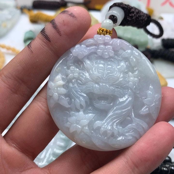 颈饰未镶嵌翡翠保真天然a货翡翠