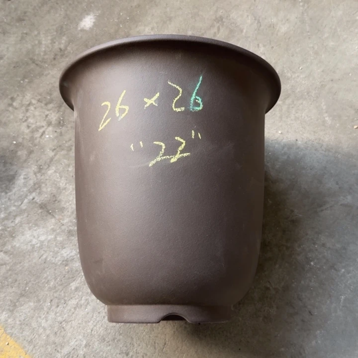 紫砂花盆26/26/22