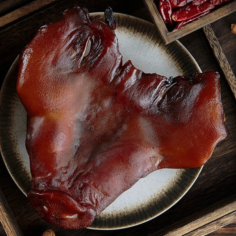 【百村千人】 代卖熟食喂养土猪肉  烟熏腊猪脸 腊肉腊味