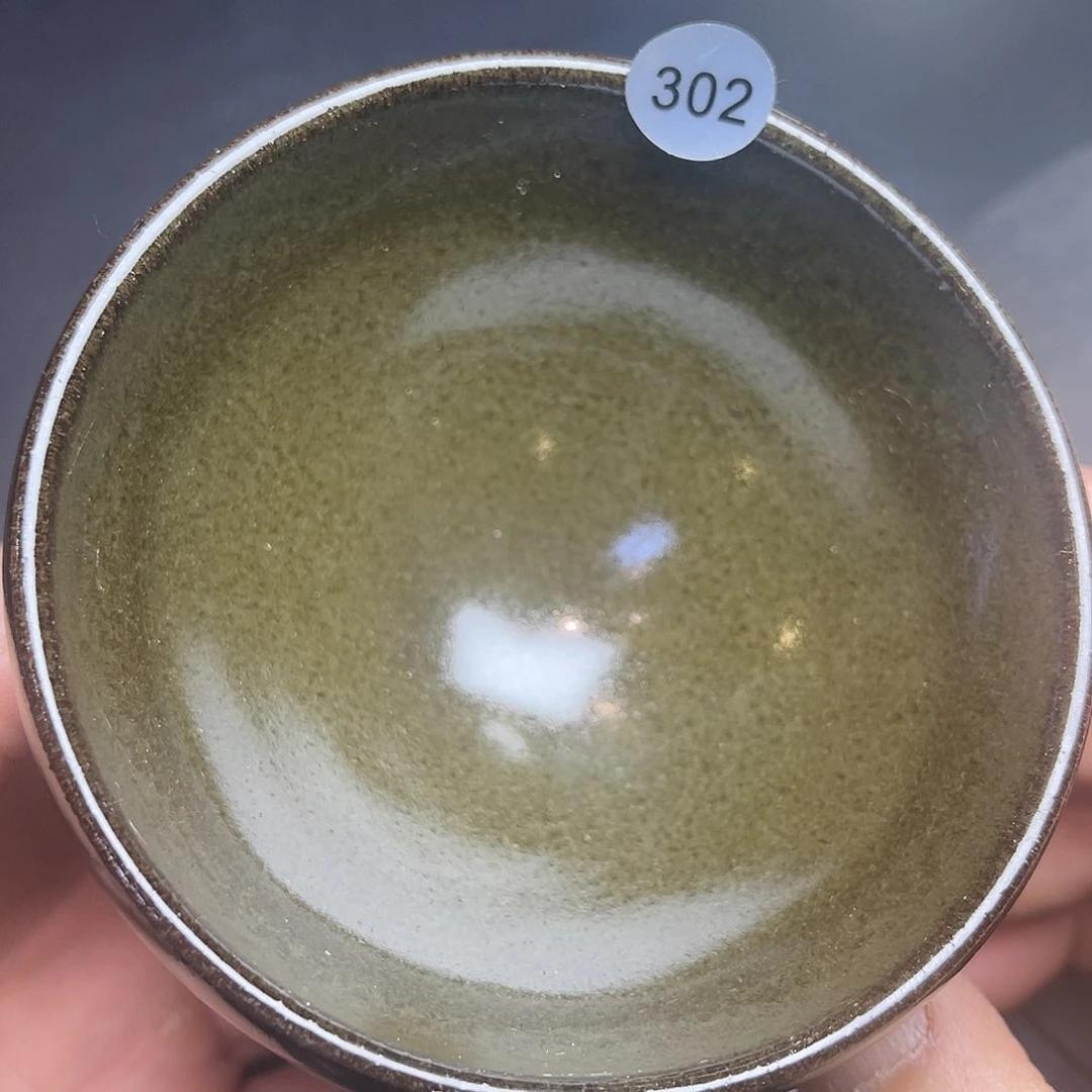 茶盏龙窑柴烧茶叶末