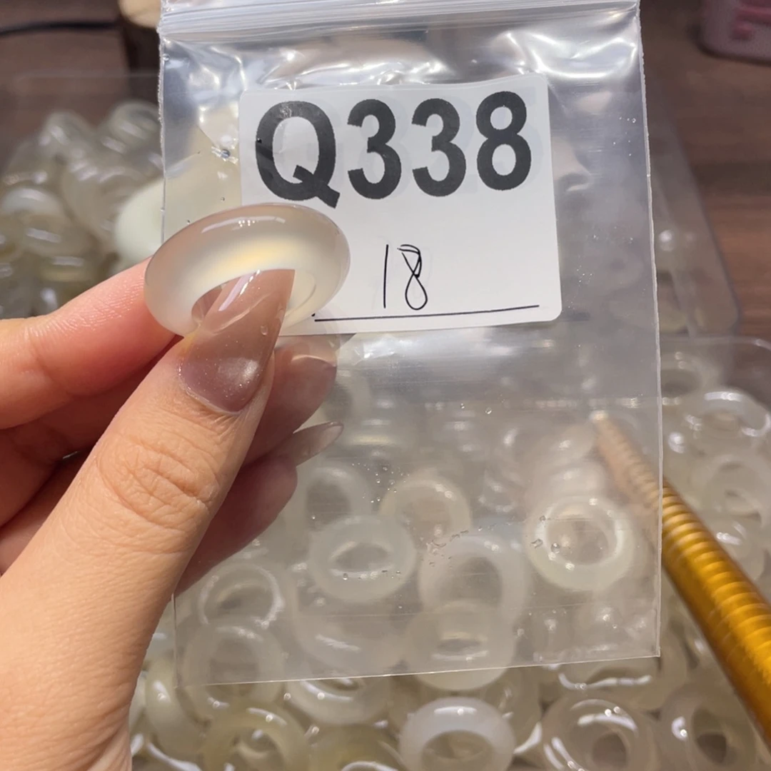 玛瑙/玉髓未镶嵌戒指338