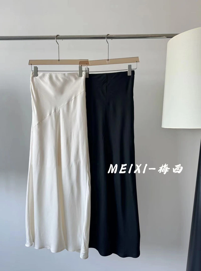 MX（520238#库）时尚气质显瘦半裙 腰围66裙长104