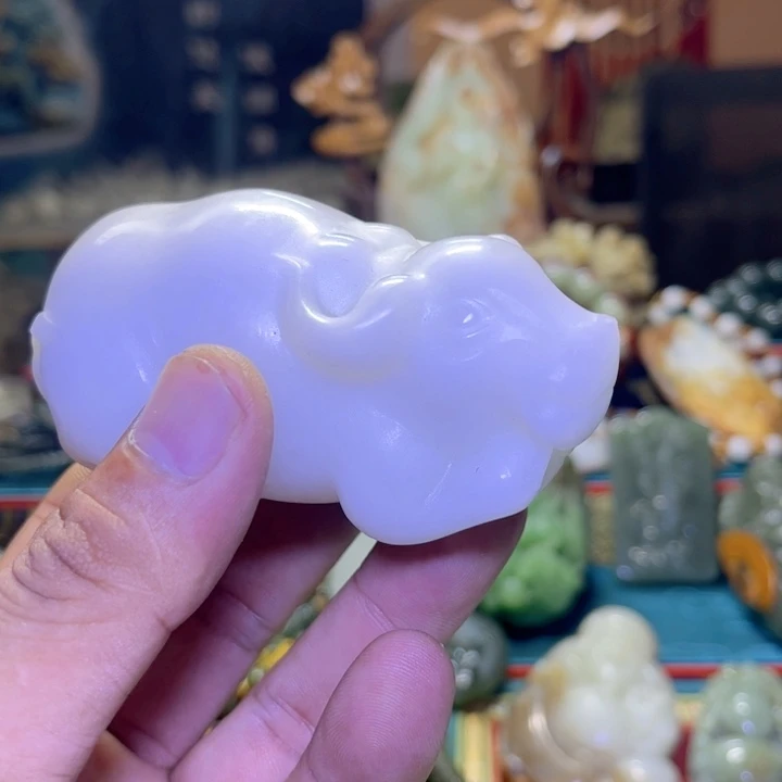 谢***.蛇纹石玉未镶嵌手串