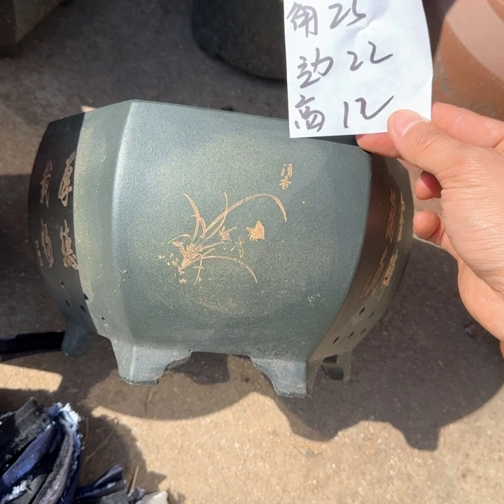 紫砂花盆特价清仓