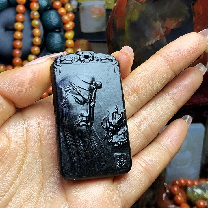 硅化玉未镶嵌吊坠(不含链)