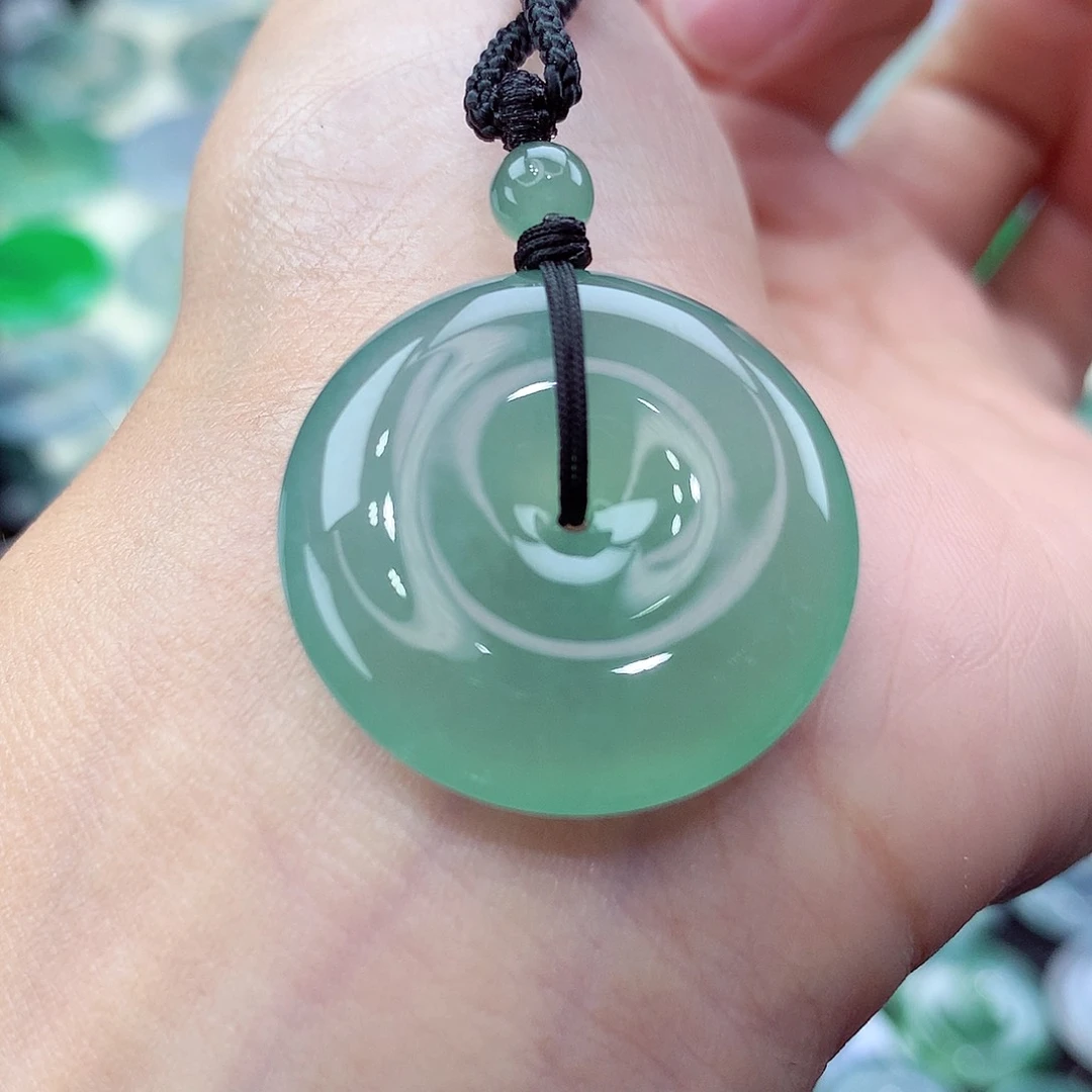 颈饰未镶嵌翡翠编号26。尺寸26-6.6