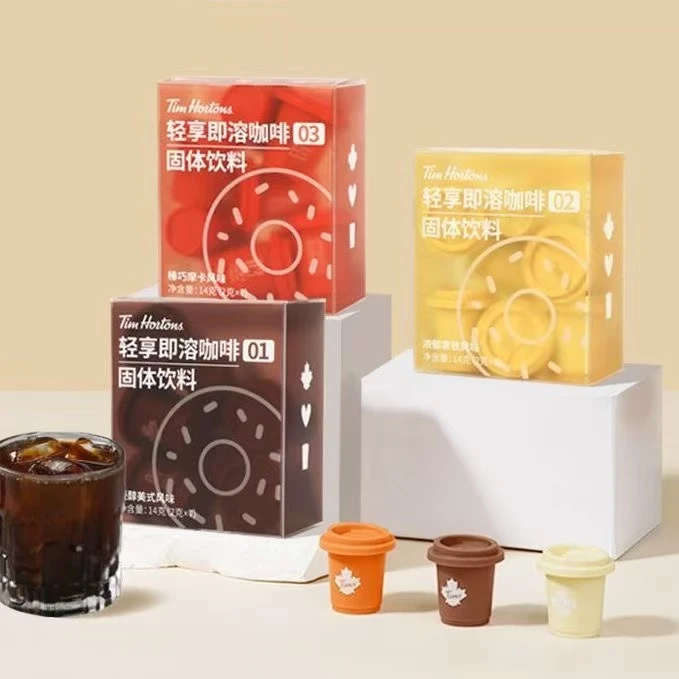 【26年6月5日到期】Tims轻享即溶咖啡固体饮料3种口味14g（2g*7）*2