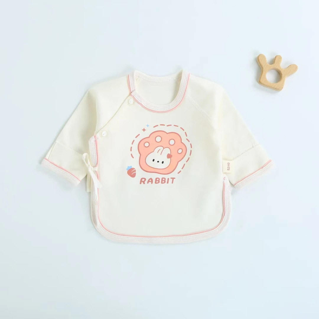 【主播展示过款】新生儿半背衣组合2件装婴儿纯棉四季款宝宝刚出生