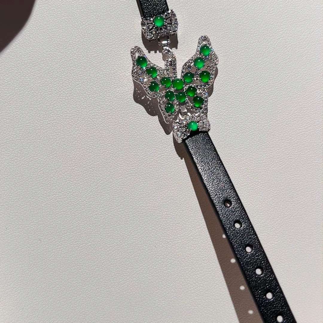 翡翠手链未镶嵌翡翠