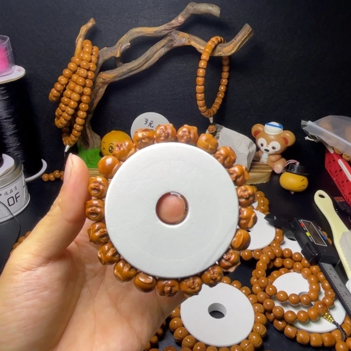 桃核手串小猪手串