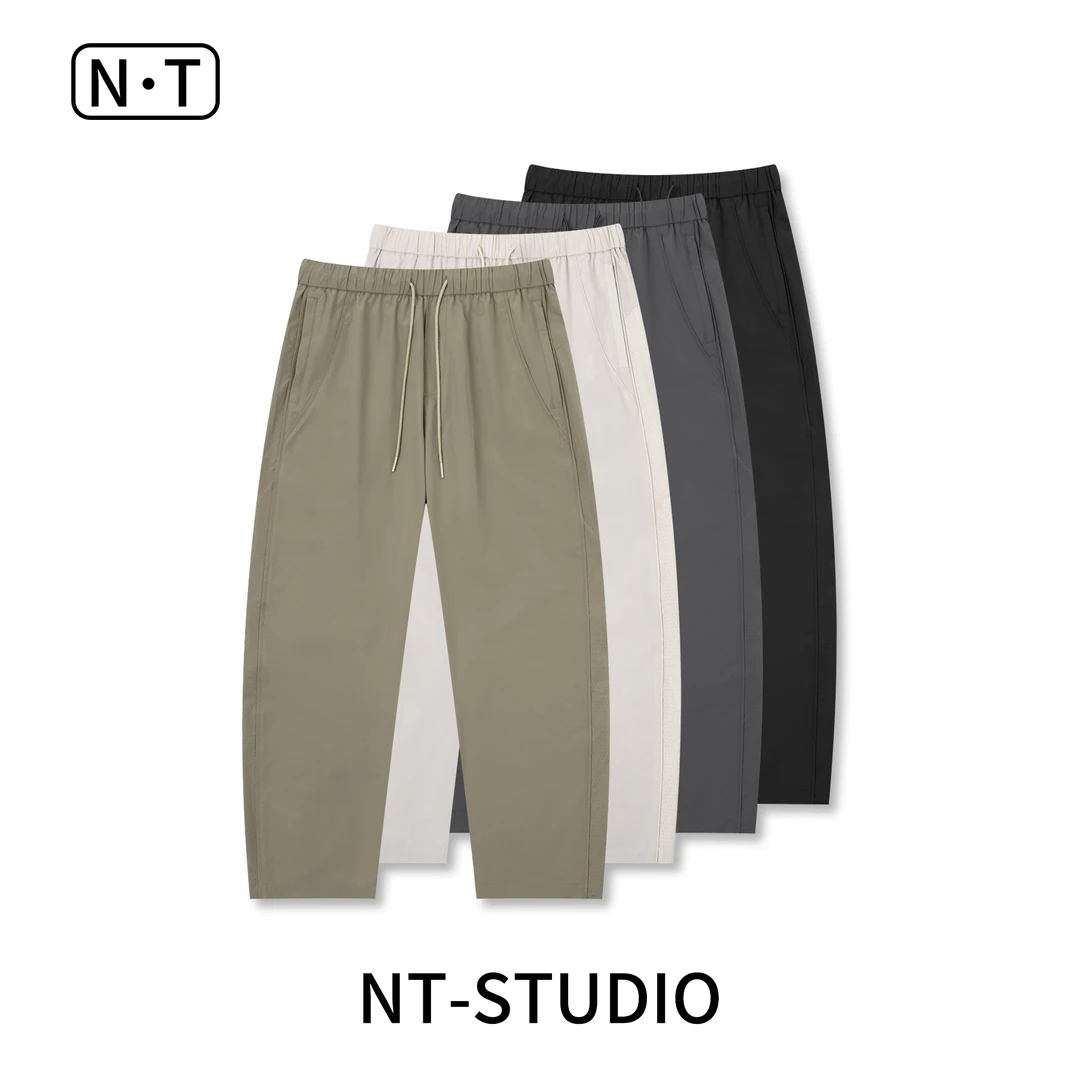 2025夏季新款速干冲孔弯刀宽松休闲裤90319