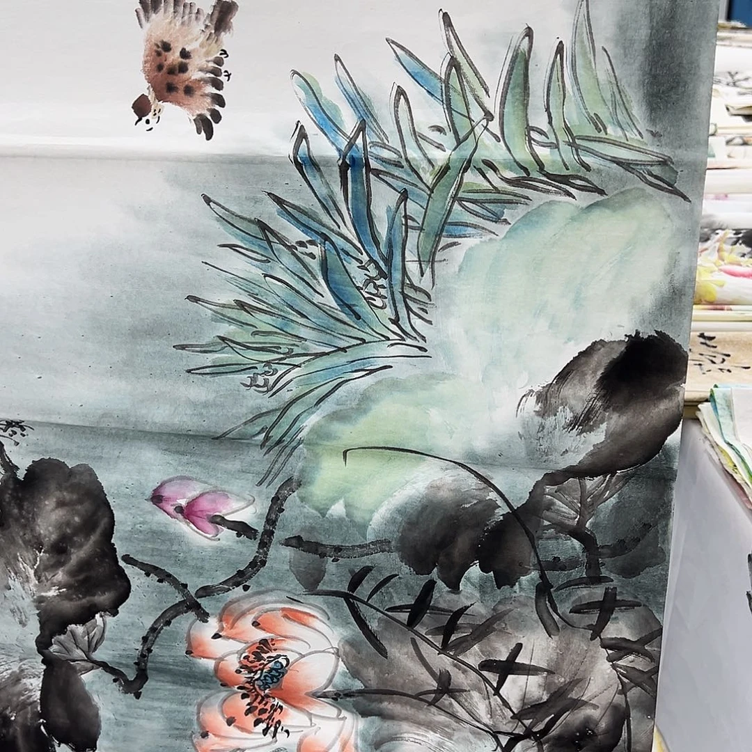 国画纯手绘作品欣赏