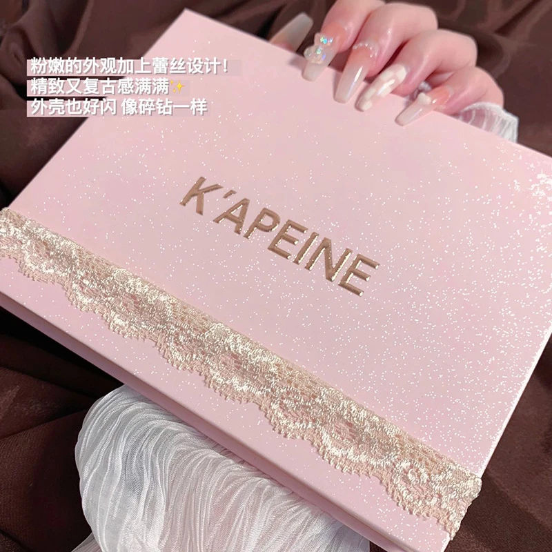 【西藏包邮】卡佩尔12色蕾丝眼影 梦境女神哑珠光腮红高光粉眼影