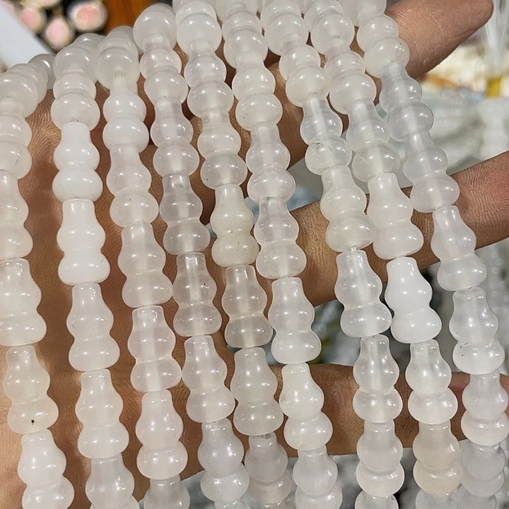 玛瑙/玉髓合金珠宝半成品一条卡瓦石葫芦