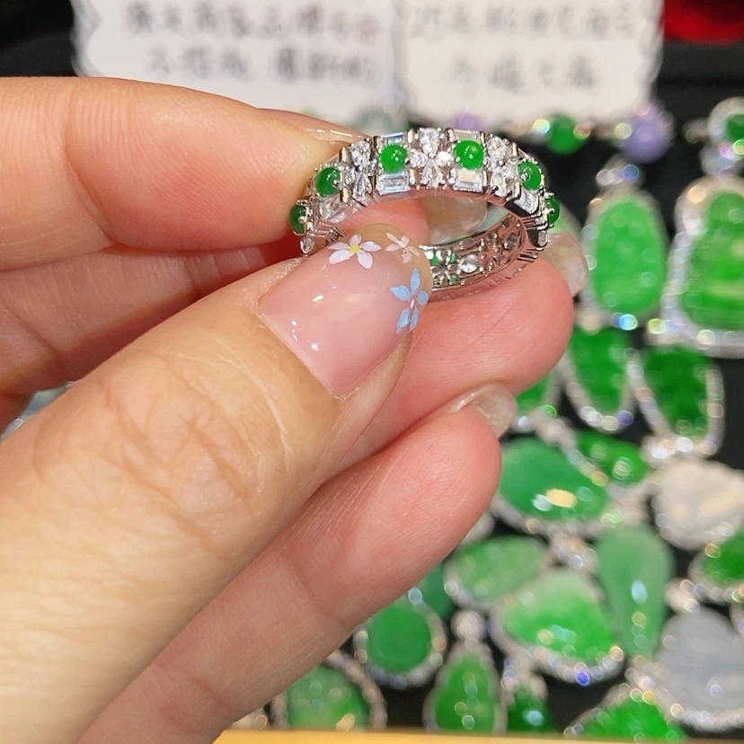 【闪购商品】未镶嵌戒指翡翠天然翡翠