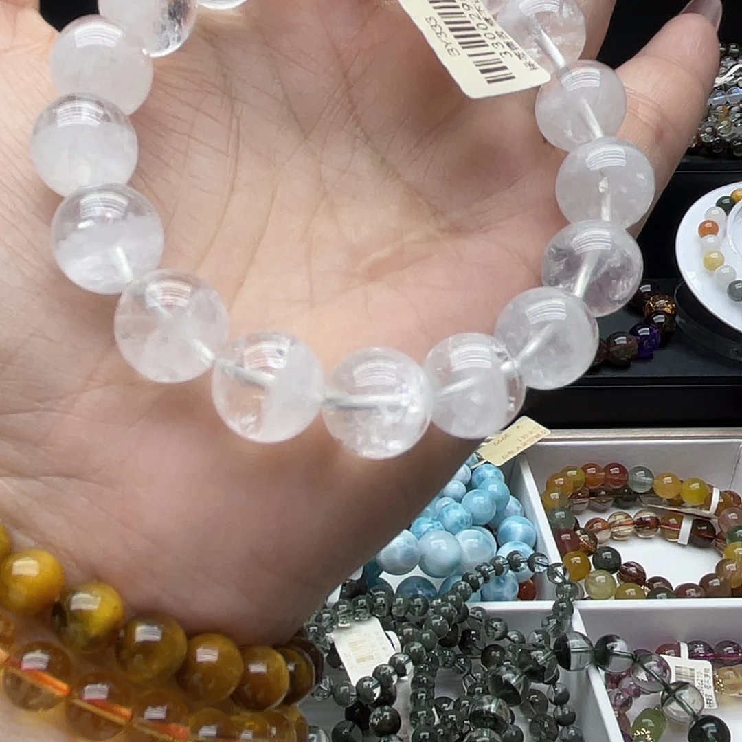 水晶手链未镶嵌天然水晶