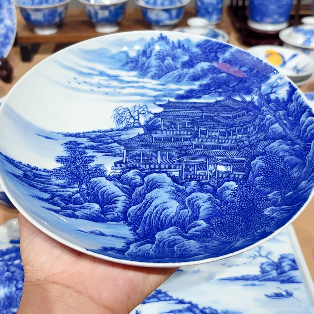 景德镇纯手绘壶承