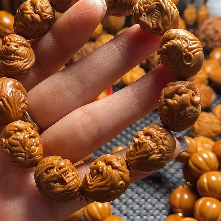 吊坠橄榄核生肖恶僧