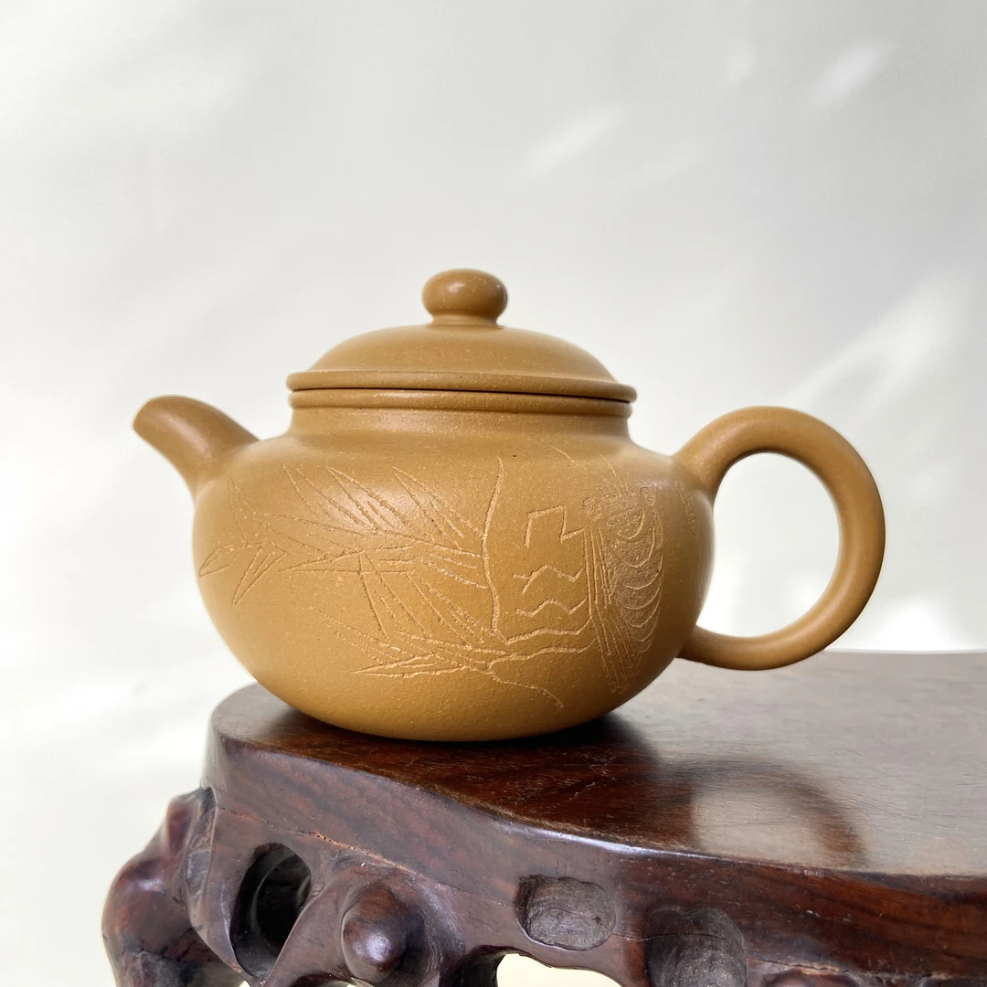 宜兴手工紫砂陶 （实力派1）茶壶GS4186-19